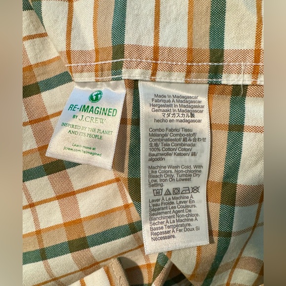 NWT - Men’s J. Crew Long Sleeve Shirt - Picture 5 of 5